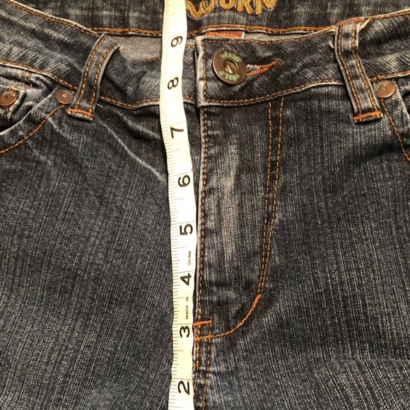 ⭐️⭐️⭐️Worn Jeans⭐️⭐️⭐️Flare Jeans Size 12⭐️⭐️⭐️ - Picture 7 of 8